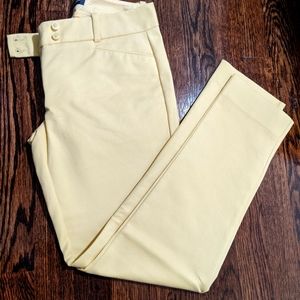 The Limited - Yellow Ankle Pants